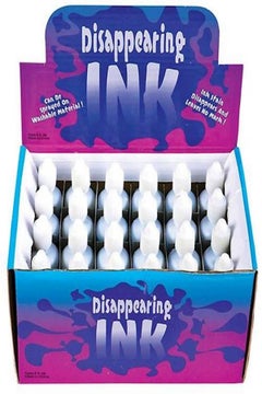 Generic Magic Disappearing Invisible Ink (24 Bottles) 