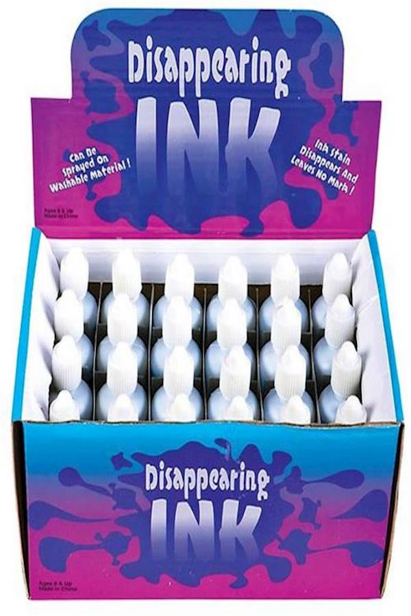 Magic Disappearing Invisible Ink (24 Bottles)