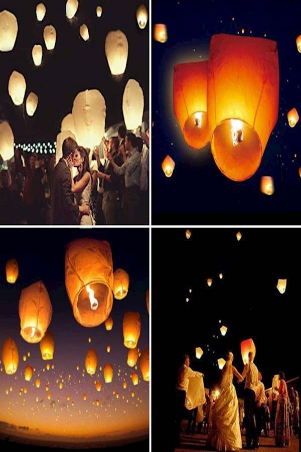 Generic 9-Piece Lanterns China Sky Ballons Set ‎1x8.9x4.3cm  - Image 3