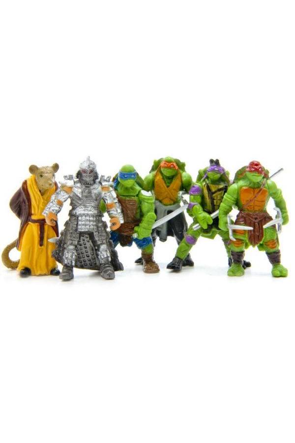 6-Piece Teenage Mutant Ninja Turtles 5cm - Image 1