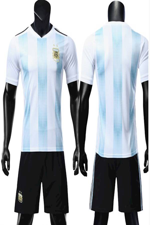 Generic World Cup Argentina Football Team Jersey - M M  - Image 4