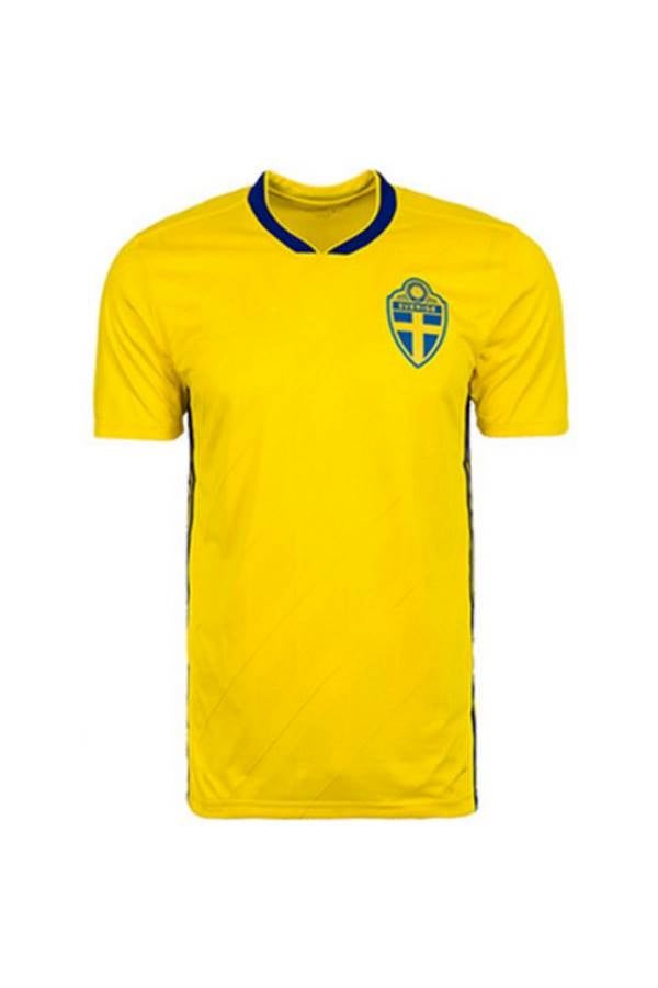 Generic 2018 World Cup Football Clothing Sweden Team Jersey Fan Personality Short Sleeve T-Shirt Xl 