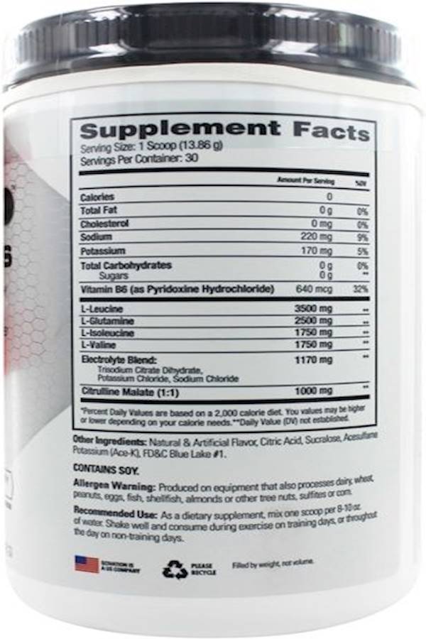XTEND Blue Raspberry Ice Original BCAA Powder 405g 30 Servings