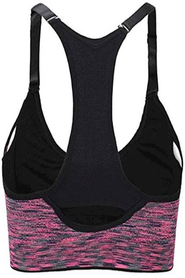 Generic Sports Bras, Women Comfortable Yoga Running Bras With Adjustable Strap And Removable Pad Tank Top Racerback Girl Sports Bra, Size L  - Image 2