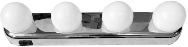 مصباح فاخر عصري متوهج لصالونات المكياج بـ 4 أضواء LED ممتازة أبيض - Image 4