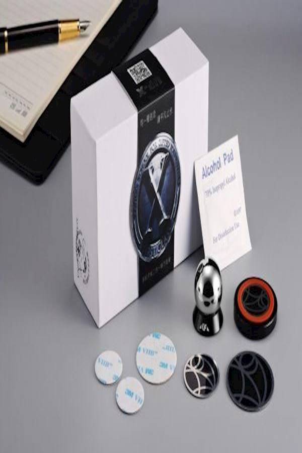 يو إف قاعدة مغناطيسية لأجهزة -X1 - آيفون - آي باد - سامسونج - HTC - جارمن أسود - Image 2