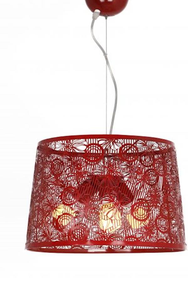 Pendant Ceiling Lamp Red