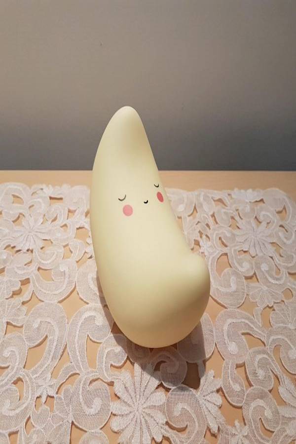 Kids Night Light Lamp Lazy Moon  - Image 5