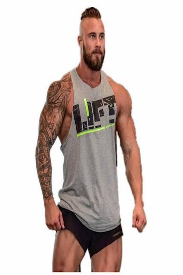 Generic Men'S Sport Round Neck Compression Tank Tops Vests Shirt Xl  - Image 1