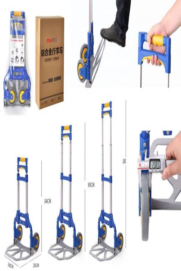 MH - Folding Luggage Cart Trolley - Image 1
