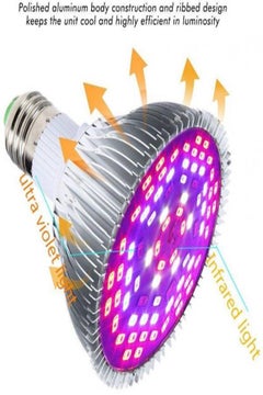 Lifx 30W 78 LED Lamp Plant Grow Light Full Spectrum Indoor Plant Lamp 106grams  - Image 5