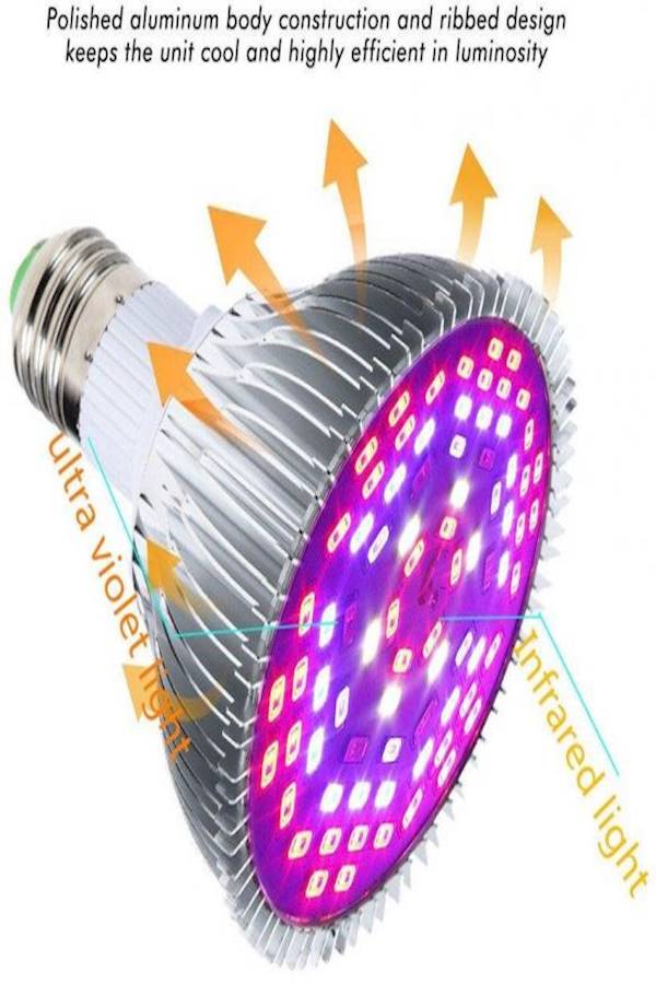 Lifx 30W 78 LED Lamp Plant Grow Light Full Spectrum Indoor Plant Lamp 106grams  - Image 5