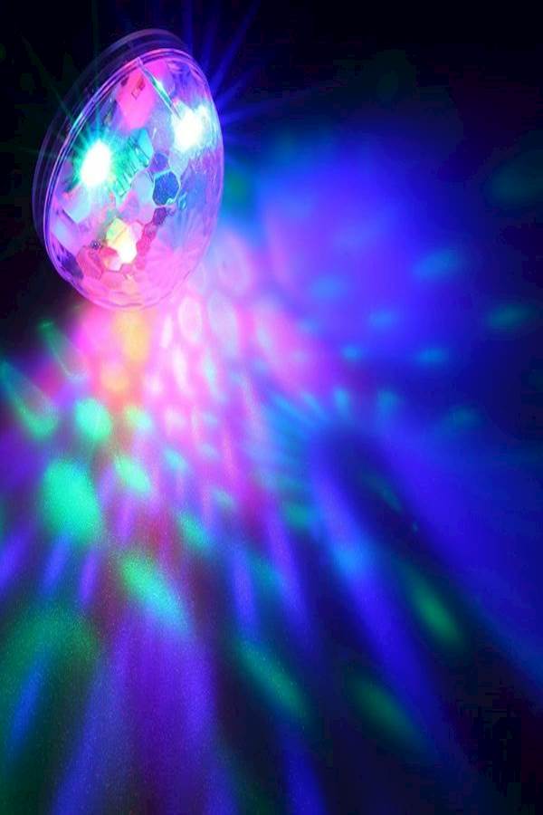3LEDs USB RGB Colorful Neon Light Stage Lamp Multi Color 16grams