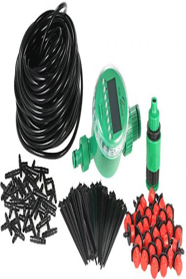 Generic 25M Micro Drip Irrigation System With Auto Timer Self Plant Watering Garden Hose  - Image 1