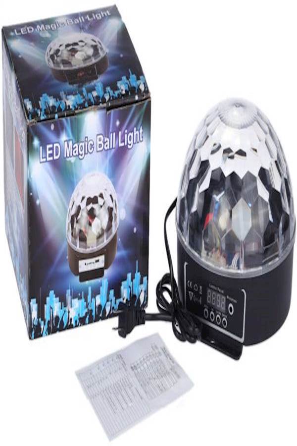 Generic - Digital LED Rgb Crystal Magic Ball Effect Light Dmx 512 Disco Dj Stage Lighting - Image 1