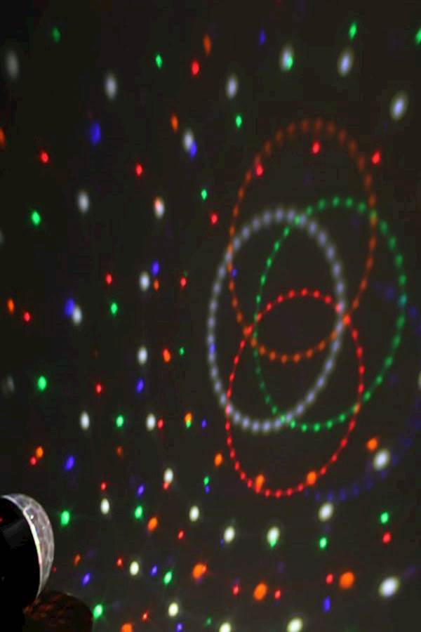 Generic - Digital LED Rgb Crystal Magic Ball Effect Light Dmx 512 Disco Dj Stage Lighting - Image 1