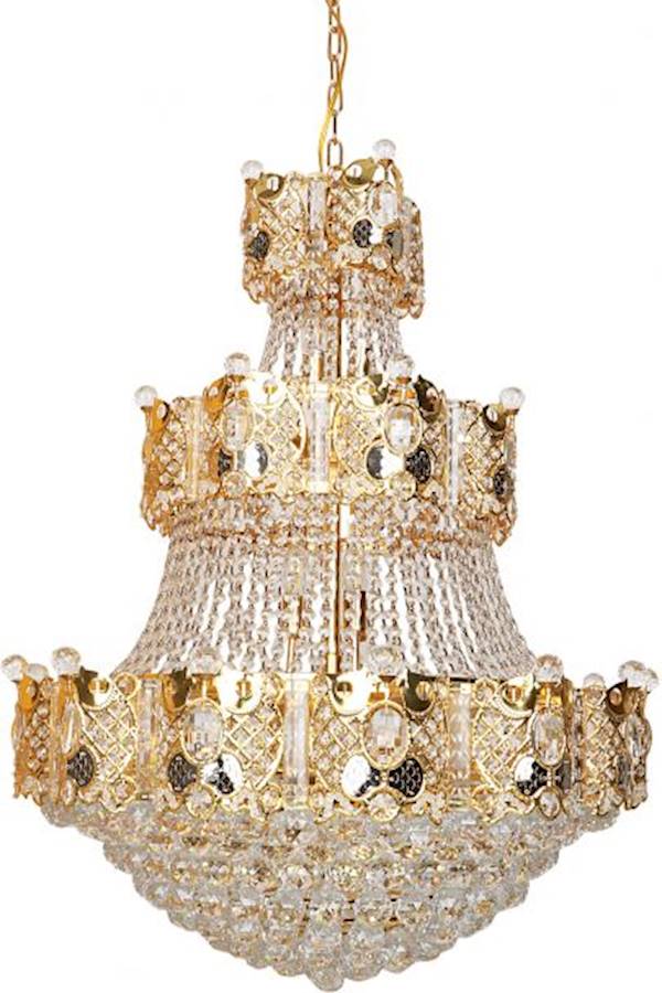 Elegant Chandelier Gold 75 cmcm