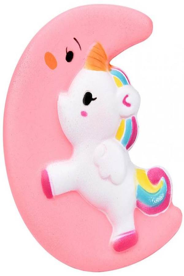 Slow Rising Cute Moon Unicorn Scented Cream Stress Relive Toy - Image 1