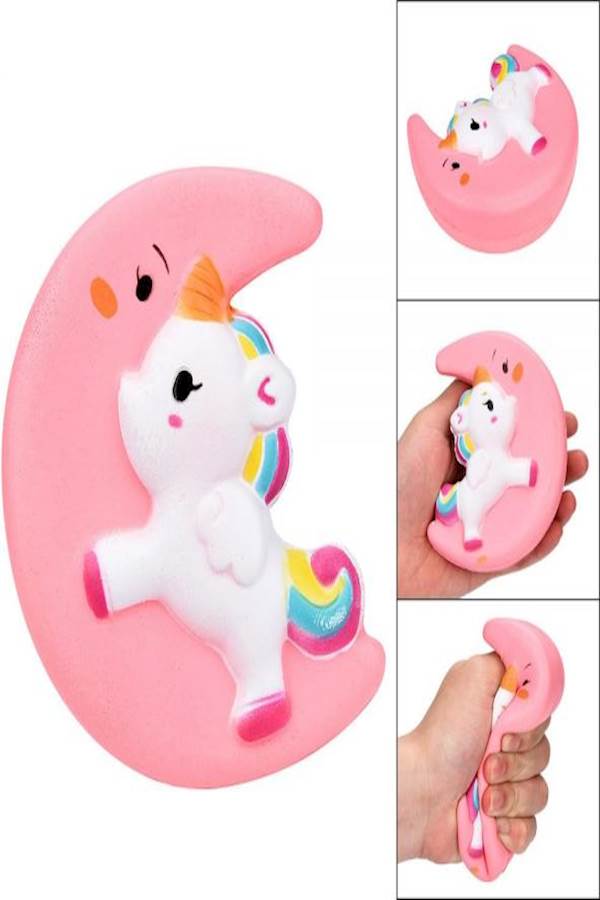 Slow Rising Cute Moon Unicorn Scented Cream Stress Relive Toy - Image 2