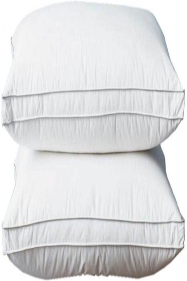 طقم وسادات ناعمة للفنادق مكون من قطعتين مقاس 70×50 سم - Image 1