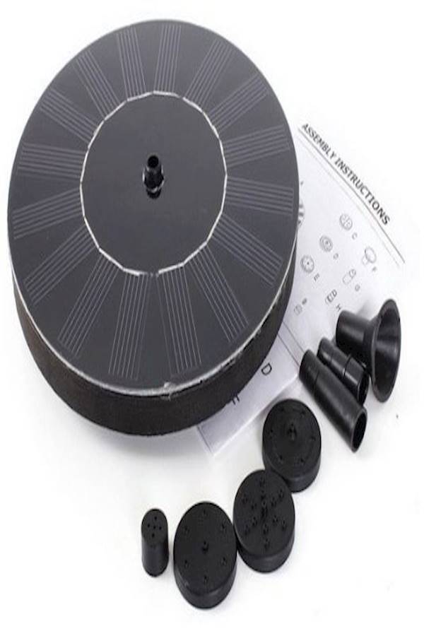 لوحة مضخات نافورة ماء تعمل بالطاقة الشمسية لبركة الماء بالأماكن الخارجية أو حوض السباحة بالحديقة - Image 1