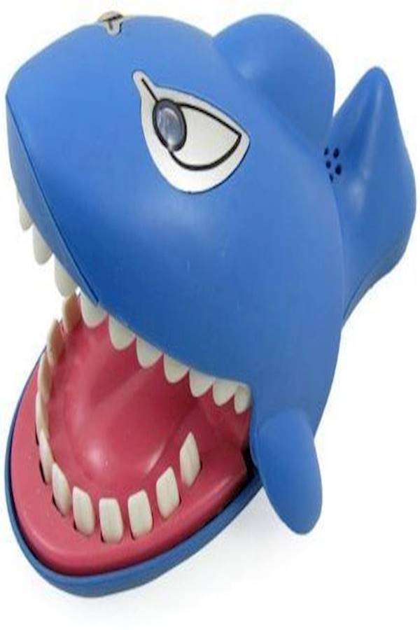 Large Shark Mouth Dentist Bite Finger Game Funny Novelty Gag Toy For Kids Children Play Fun  - Image 1