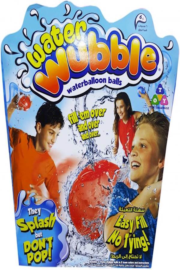Toy Triangle 6-Piece Water Wubble Nozzle Balloons Set - Image 1
