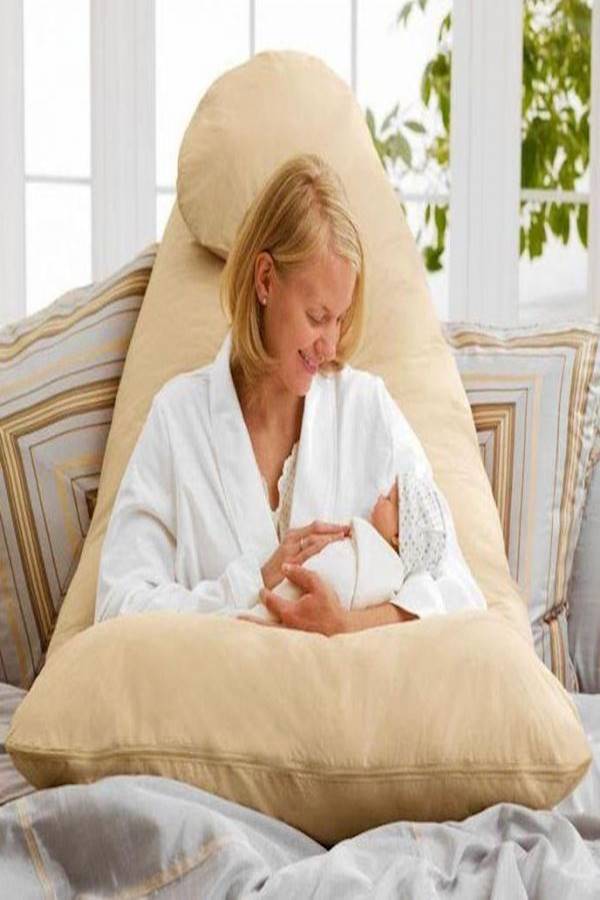ماركة غير محددة - وسادة مريحة لكامل الجسم على شكل حرف U للنساء الحوامل - Image 1