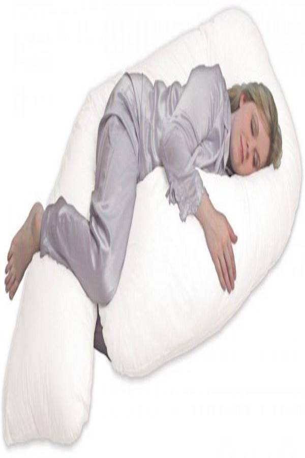 Safe Pregnancy Pillow Maternity Belly Contou Body U Shape Extra Comfort Cuddler  - Image 4