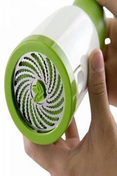 Generic Paper Shredder Green/Silver  - Image 3