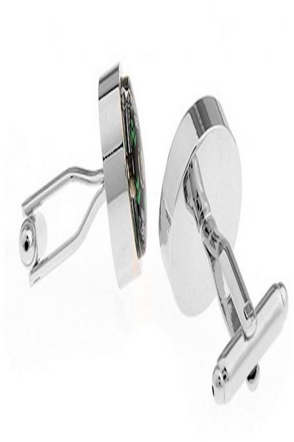 Generic - Compass Design Metal Cufflinks - Image 1