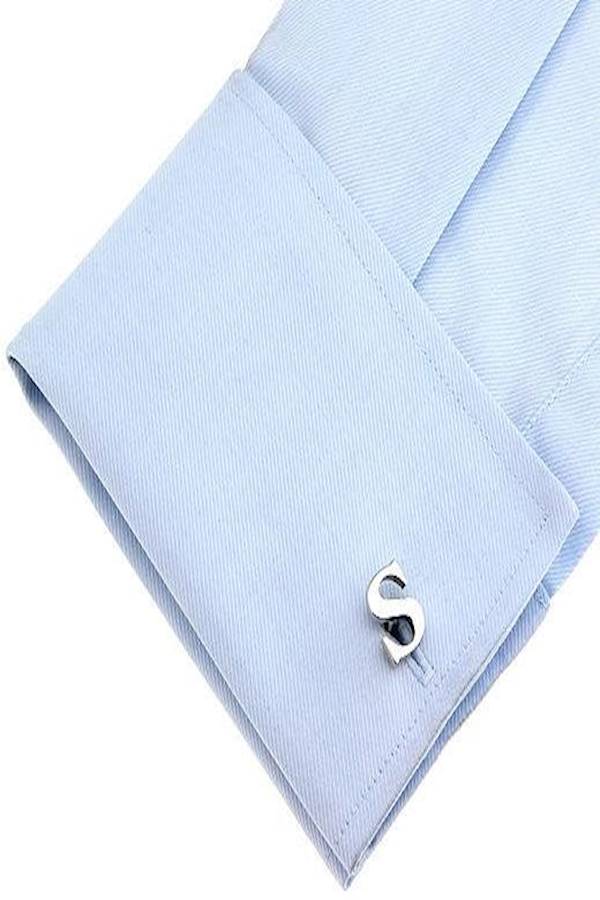 Generic - Letter S Shaped Shirt Cufflinks - Image 1