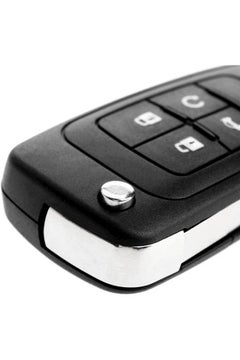 Generic Black 5 Butons Chevrolet Car Key Cover Key Chain  - Image 5