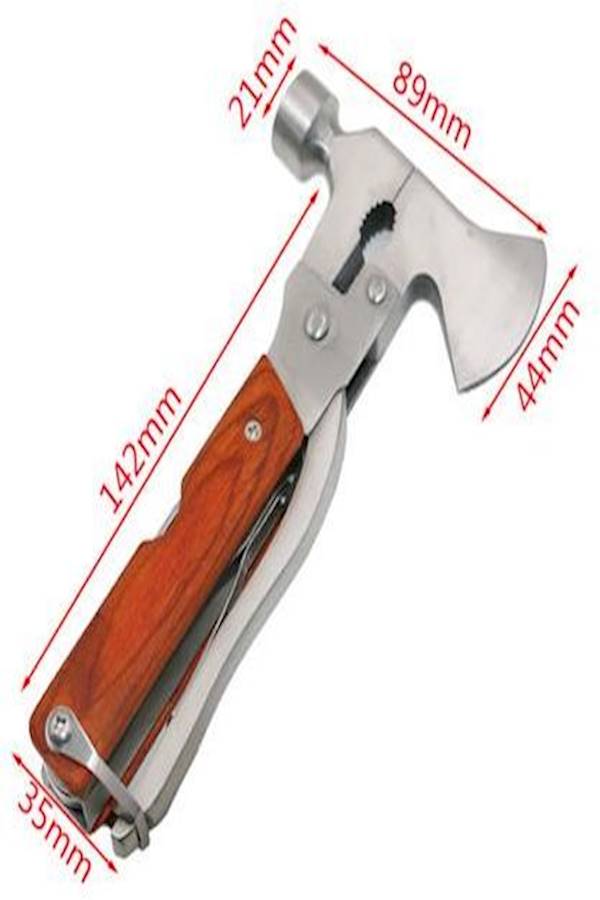 Generic - Multi-Function Knife Tool Orange 422grams - Image 1