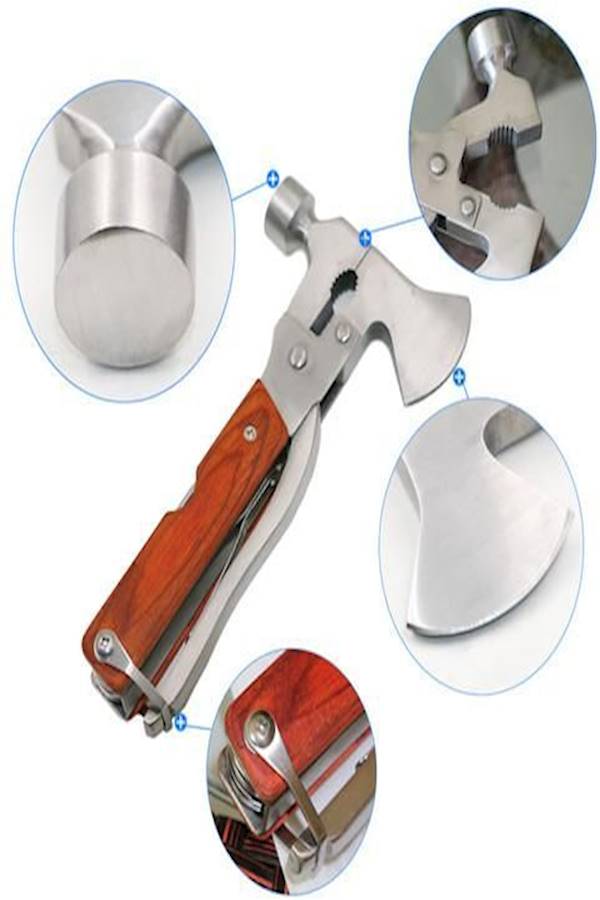 Generic - Multi-Function Knife Tool Orange 422grams - Image 1