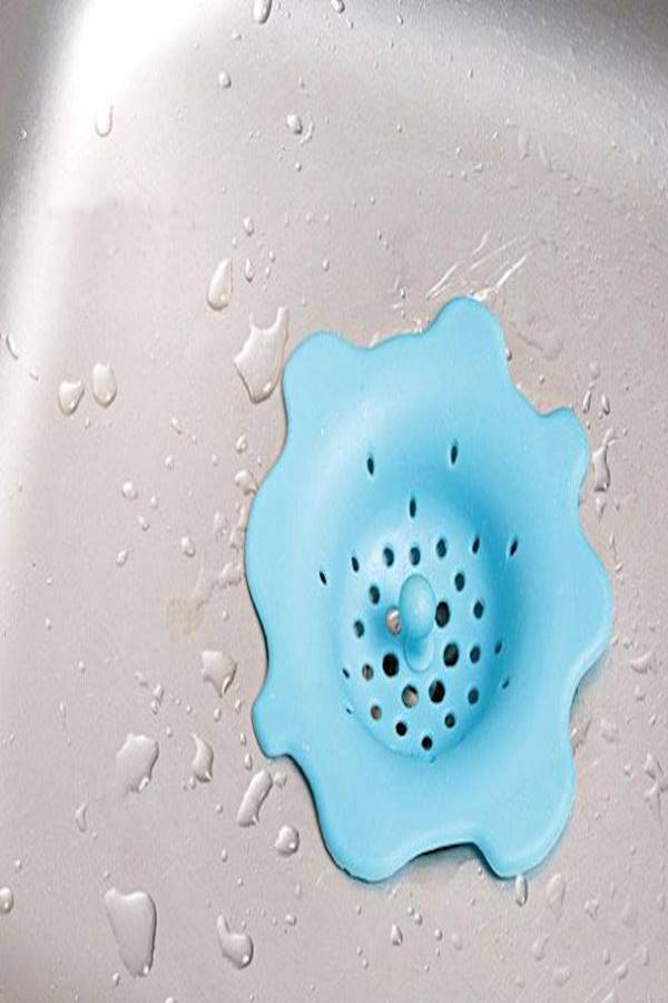 Shower Drain Cover And Sink Strainer Blue  - Image 2