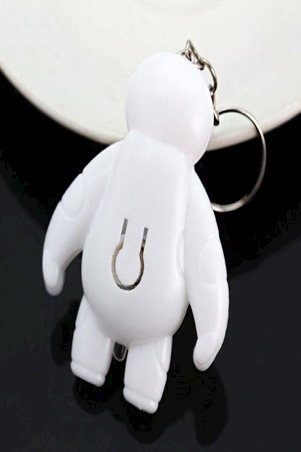 Big Hero Baymax White Key Chain - Image 3
