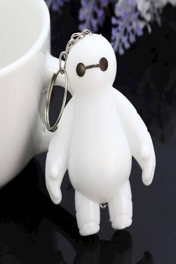 Big Hero Baymax White Key Chain - Image 4