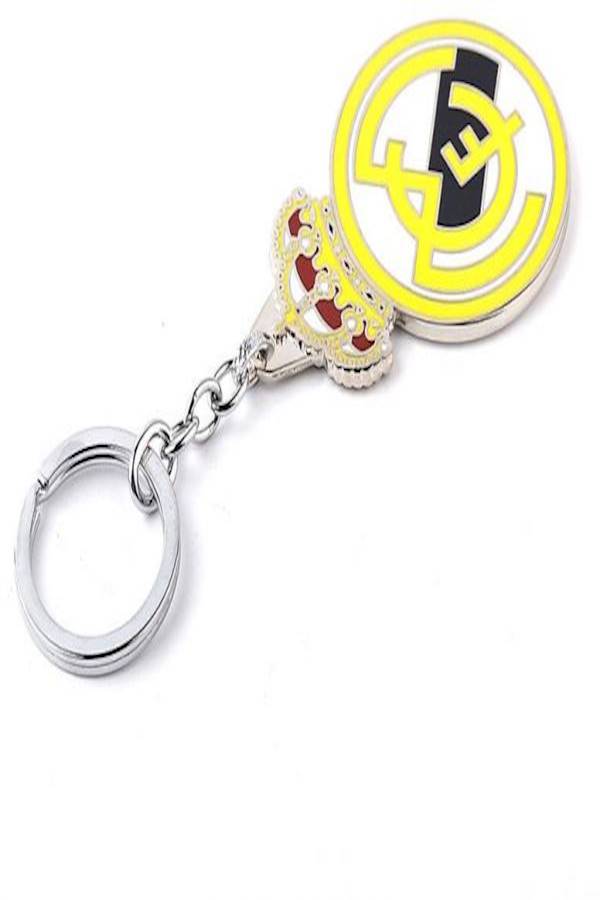 Real Madrid Soccer Team Logo Keychain