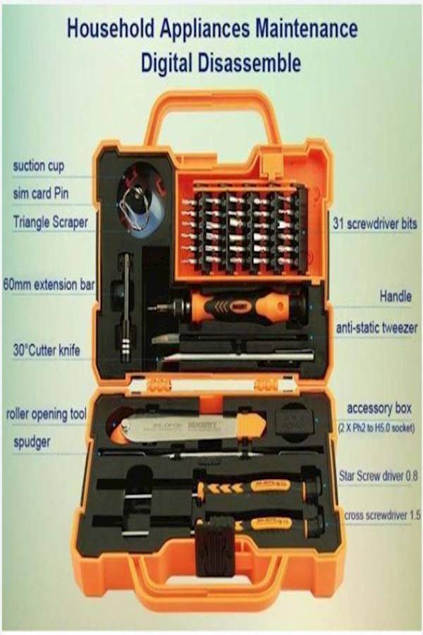 Generic 45 In 1 Screwdriver Repair Opening Tools Set  - Image 2