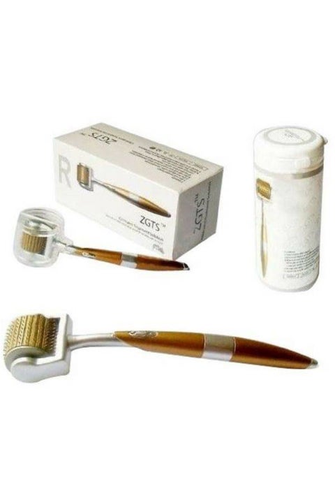 Micro Needle Derma Roller 0.5 Mm Facial Treatment Gold