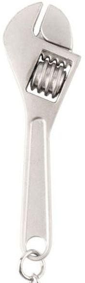 Adjustable And Usable Metal Wrench Spanner Key Chain - Image 1