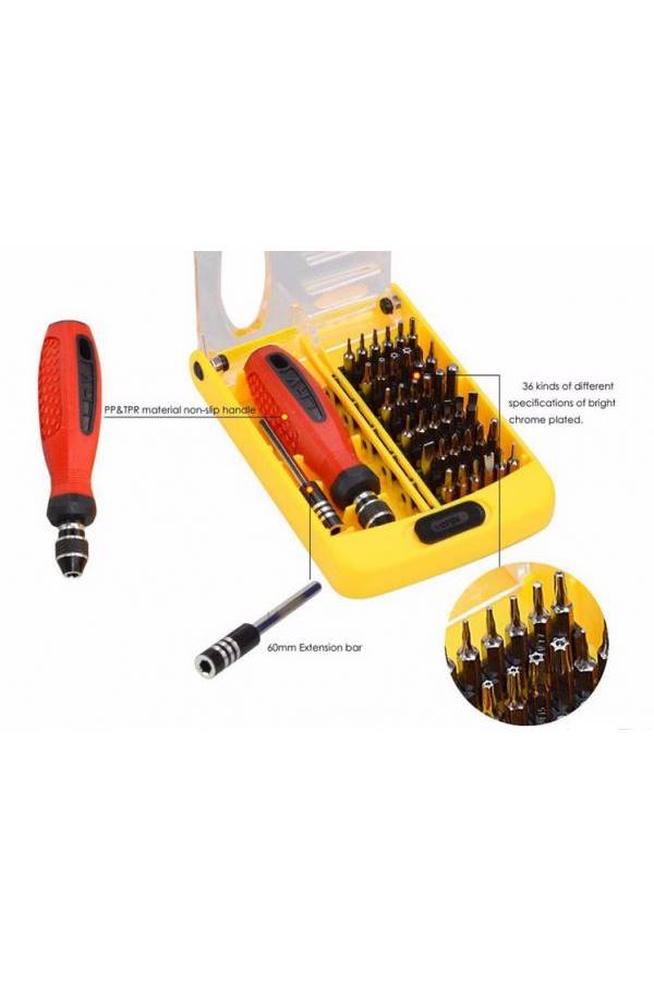 JACKLY 38-In-1 Electric Magnetic Screwdriver Kit With Torx Bits  - Image 4