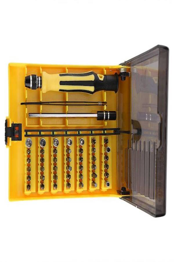 45-In-1 Cell Phone Repair Tool Set Silver  - Image 4