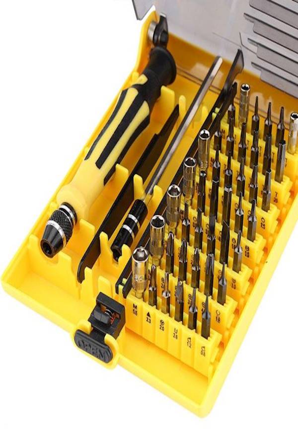 45-In-1 Cell Phone Repair Tool Set Silver  - Image 2