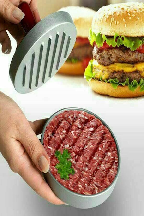 ماركة غير محددة مكبس عمل البرجر مقاوم للصدأ  - Image 2