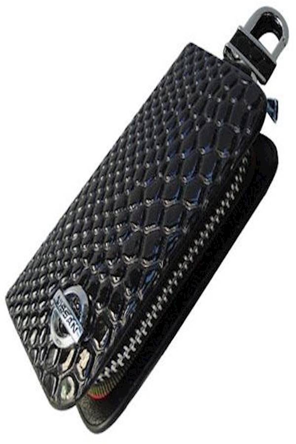 سلسلة مفاتيح من الجلد لسيارة نيسان - Image 3