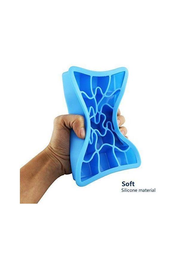 15 Grids Ice Cube Tray Food Grade Silicon Ice Box for Oven Fridge - Image 2