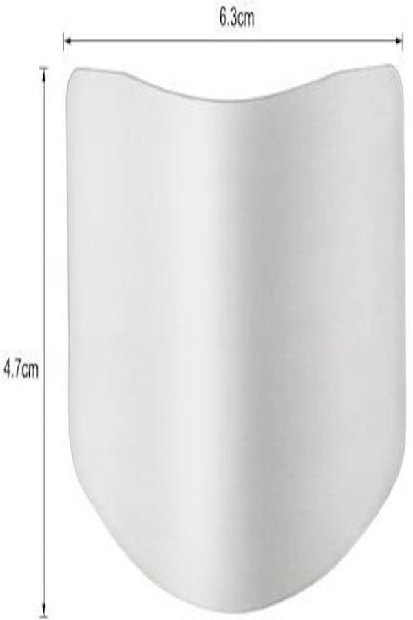 واقي الأصابع من الصلب فضي 6.3x4.7x1.5سم - Image 3