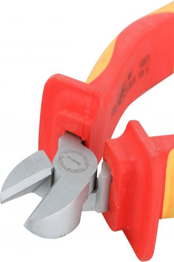 Somafix Insulated Diagonal Cutting Plier Red/Orange 6inch  - Image 3